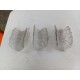 1 Lot de 5 Appliques Verre de Murano " Tuiles "