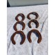 Lot de 6 Fer a chevals Anciens