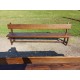 Paire de Bancs en Chéne Massif
