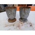 Paire de Vases en Fonte 1900 de Charleville - Mézières