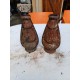 Paire de Vases en Fonte 1900 de Charleville - Mézières