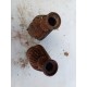 Paire de Vases en Fonte 1900 de Charleville - Mézières