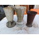Lot de 3 Vases en Fonte 1900 de Charleville - Mézières