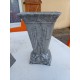 Lot de 8 Vases en Fonte et Aluminium 1900