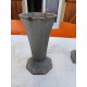 Lot de 8 Vases en Fonte et Aluminium 1900
