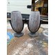 Paire de Vases Art déco Fonte émaillée