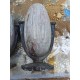 Paire de Vases Art déco Fonte émaillée
