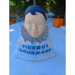 Pierrot Gourmand Platre "Véritable No Copy "