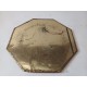 Miroir Octogonal Laiton Vintage