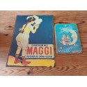 2 Plaques Tole Pub Maggi