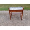 Table de Toilette Marbre et Pitchpin