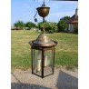 Suspension Laiton et Cristal
