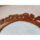 Paire de Cadres bois Dentelles décors aux Raisins