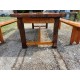 Table de Ferme Campagnarde en Chéne et Pin + 2 Bancs