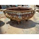 4 Jardinières en Fonte 1900 de Charleville - Mézières Style Rocaille