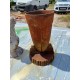 6 Vases en Fonte 1900 : Charleville - Mézières