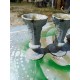 2 Paire de Vases en Fonte 1900 Charleville- Méziéres