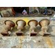 2 Paires de Vases Médicis en Fonte 1900 Charleville- Méziéres