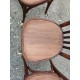 5 Chaises bistrot Thonet bois