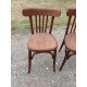 5 Chaises bistrot Thonet bois