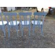 6 Chaises bistrot Thonet bois cérusé Vieux Gris