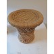Tabouret Cordes et Rotin