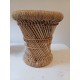 Tabouret Cordes et Rotin