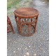 étagére + Table basse Vintage en Osier