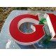3 Lettres Industrielles Plastic : S.N.G