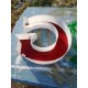 3 Lettres Industrielles Plastic : S.N.G