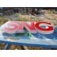 3 Lettres Industrielles Plastic : S.N.G