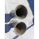 Paire de Vases en Aluminium 1900