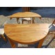 Table Chéne avec 4 Chaises et 1 Rallonge