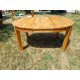 Table Chéne avec 4 Chaises et 1 Rallonge