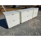 3 Meubles de Rangements Bois Mélaminé