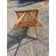 Fauteuil Rotin , Osier Vintage