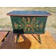 Meuble de Rangements bois Peint décor Savoyard