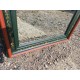 Miroir Bois Peint décor Savoyard