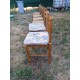 6 Chaises de Cuisine Bois , Paillées