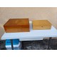 2 Boites a Coutures Noyer et Pin