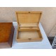 2 Boites a Coutures Noyer et Pin