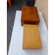 2 Boites a Coutures Noyer et Pin
