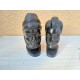 2 Paires de Statues ébéne Africaine