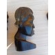 2 Paires de Statues ébéne Africaine