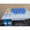 40 Petits Pots de Yahourt en Terre cuite " La Fermière "