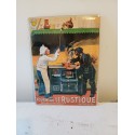 Plaque Publicitaire en Tole Fourneau Le Rustique Odelin