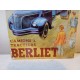 Plaque Publicitaire en Tole Tracteurs Berliet