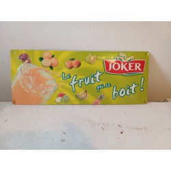 Plaque Publicitaire en Tole Joker