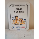 Plaque Aluminium Vintage " Bison Futé "