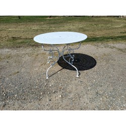 Table de Jardin Fer Forgé 1900